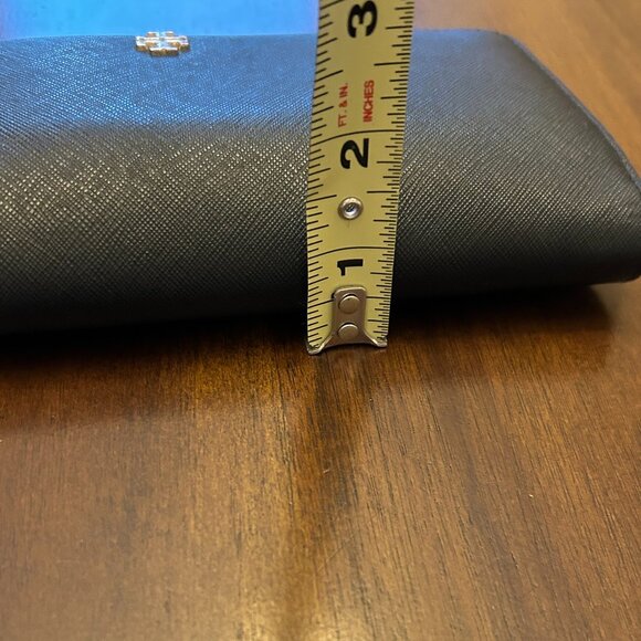 Tory Burch Women's Robinson Saffiano Continental Wallet Black - Picture 10 of 16